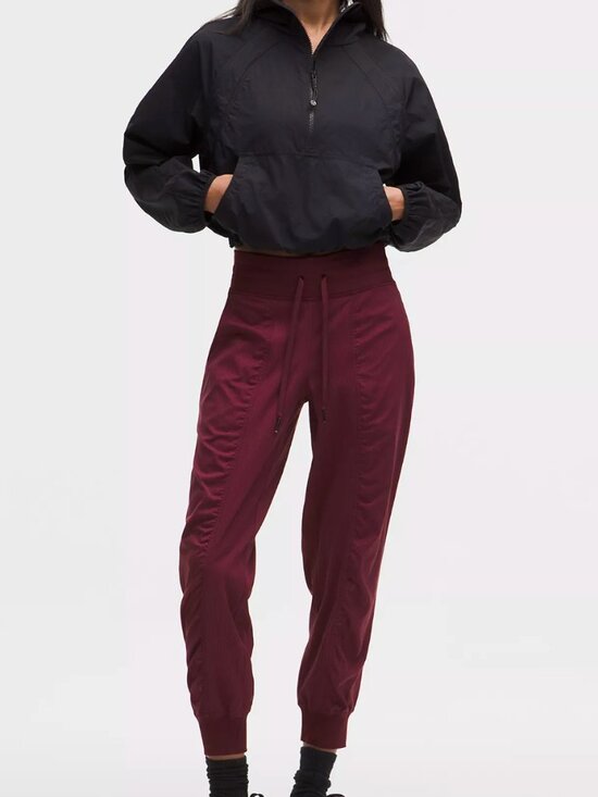 lululemon athletica Pants - Lululemon Dance Studio Jogger Cassis Size 10 High Rise Lightweight Pants